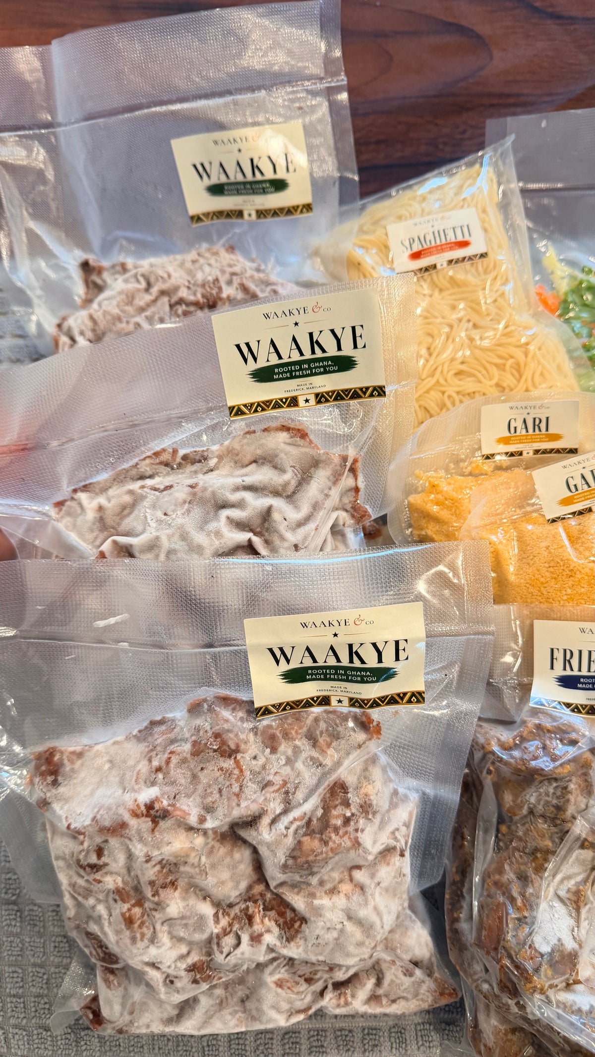 Shipped Family Waakye Platter